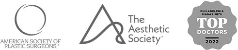 plastic surgery society logos: ISAPS, ABS, ASF
