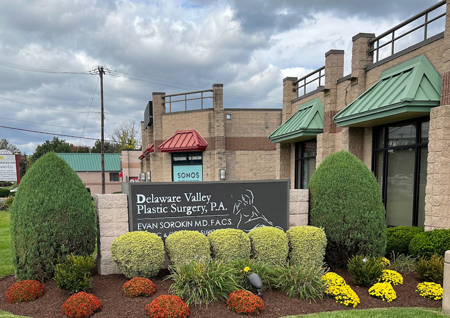 delaware valley plastic surgery exterior masthead