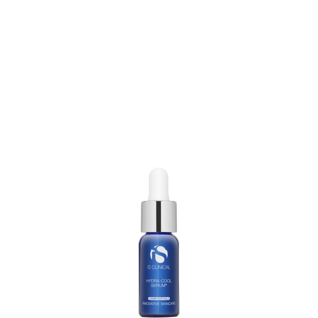 iS Clinical Hydra-Cool Serum contains centella asiatica with vitamin B5, hyaluronic acid, kojic acid and soothing menthol. It works to hydrate and nourish the skin while providing intense protection through antioxidants. Ideal for all skin types.
